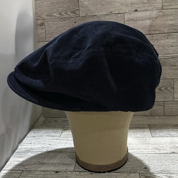 Children’s place blue corduroy newsboy cap hat - Picture 3 of 6